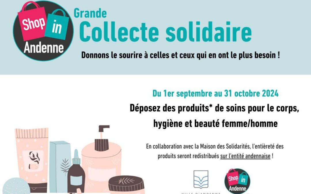 Grande collecte solidaire des commerçants